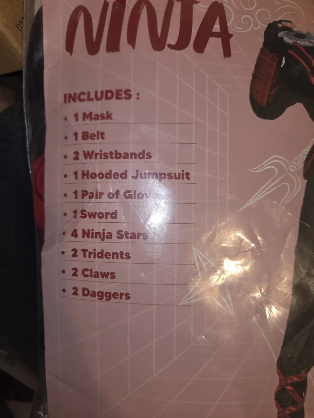 Ninja Brand Kids ONLY jumpsuit 12/14